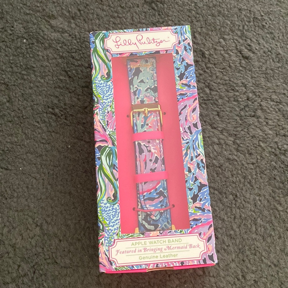 NEW Lilly Pulitzer Apple Watch band bringing mermaid back